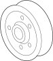 View Engine Water Pump Pulley Full-Sized Product Image