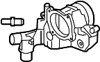 View Engine Coolant Outlet Flange Full-Sized Product Image