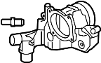 View Engine Coolant Outlet Flange Full-Sized Product Image