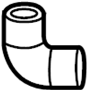 View Engine Coolant Bypass Hose Full-Sized Product Image