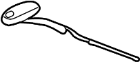 Image of Antenna. Base. GPS Navigation System. Radio Mast. Antenna used for the GPS. image for your 2006 Chevrolet Trailblazer   