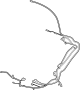Image of Antenna Cable image for your 2023 Chevrolet Trailblazer ACTIV Sport Utility 1.3L 3 cylinder A/T AWD 