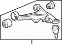 15921067 Suspension Control Arm (Front, Upper, Lower)