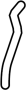 89025031 Engine Coolant Hose
