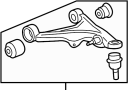 15921068 Suspension Control Arm (Front, Upper, Lower)