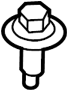 View Bolt. (Front, Rear, Upper, Lower) Full-Sized Product Image
