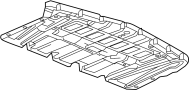 Image of Radiator Support Splash Shield (Front, Upper, Lower) image for your 2014 GMC Sierra 2500 HD   