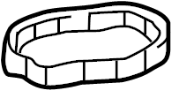 View Thermostat. Seal. Gasket. Engine. Coolant. (Lower) Full-Sized Product Image