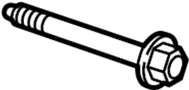 View Bolt. Mount. Bracket. Alternator. (Front, Rear, Upper, Lower) Full-Sized Product Image