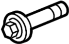 View Bolt. Pulley. CRANKSHAFT. Balancer. Engine.  Full-Sized Product Image