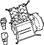 Image of Seat Lumbar Support Cushion image for your 2020 Chevrolet Bolt EV   