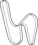 Image of Serpentine Belt image for your 2007 Chevrolet Express 3500   