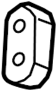 View Exhaust System Hanger (Front, Rear) Full-Sized Product Image