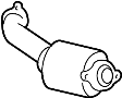 View Catalytic Converter (Front) Full-Sized Product Image