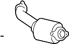 Image of Catalytic Converter (Front) image for your 1995 GMC K2500  Sierra SLE Extended Cab Pickup Fleetside  