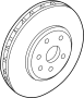 25851237 Disc Brake Rotor (Front)