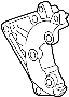 Image of Power Steering Pump Bracket image for your 2002 Cadillac Eldorado   