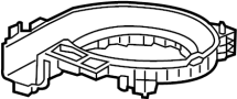 View HVAC Blower Motor Housing (Lower) Full-Sized Product Image