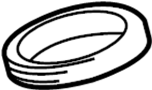View Grommet. Engine. Cover. Insulator. (Front, Upper, Lower) Full-Sized Product Image