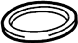 View Grommet. Engine. Cover. Insulator. (Front, Upper, Lower) Full-Sized Product Image