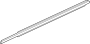 Door Belt Molding (Front, Upper)