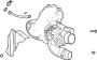 Image of EXHAUST MANIFOLD. TURBOCHARGER. A complete turbocharger. image for your 2020 GMC Sierra 2500 HD SLT Extended Cab Pickup 6.6L V8 A/T 4WD 