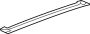 90799253 Sunroof Drip Rail (Right, Front)