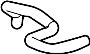 Image of Engine Coolant Overflow Hose (Upper) image for your 2020 Buick Encore   
