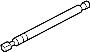 Image of Hood Lift Support image for your 2023 GMC Sierra 2500 HD Pro Extended Cab Pickup  