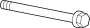 Image of Bolt. Alternator. Bracket. A/C Compressor Bolt. image