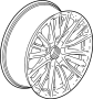 View Wheel Lug Nut Full-Sized Product Image