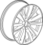 View Wheel Lug Nut Full-Sized Product Image