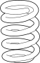 View Spring - Coil. (Front) Full-Sized Product Image