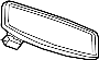 Image of Mirror Assembly - Inside Rear Rear (RR) View. image for your Cadillac