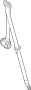 84779892 Seat Belt Lap and Shoulder Belt
