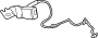 85116600 Seat Belt Receptacle