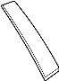 84988287 Door Applique (Rear)