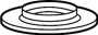 Image of Coil Spring Insulator (Lower) image for your 2007 Cadillac SRX Base Sport Utility  