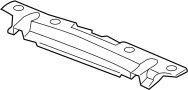 25740358 Radiator Support Baffle (Upper)