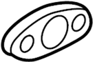 View GASKET. Oil. Cooler. Pipe. Engine.  Full-Sized Product Image