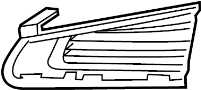 Image of Grille (Front) image for your 2017 Cadillac CT6 Plug-In Sedan  