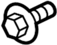 Image of Bolt. Shock. (Lower). Bolt that secures. image for your 2012 Chevrolet Sonic   