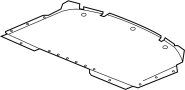 Radiator Support Air Deflector (Front, Lower)