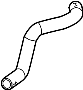View Radiator Coolant Hose (Lower) Full-Sized Product Image