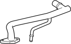 View Engine Coolant Bypass Pipe Full-Sized Product Image