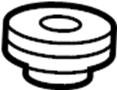 View Radiator Grommet (Upper) Full-Sized Product Image