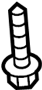 View Bolt. (Upper, Lower) Full-Sized Product Image