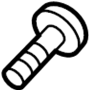 View Bolt. HeadLight. (Lower) Full-Sized Product Image