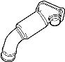 View Inlet. Air. Pipe. Tube. Hose.  Full-Sized Product Image 1 of 3
