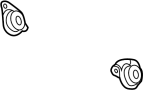 View Hanger. Muffler. Insulator. (Front, Rear) Full-Sized Product Image